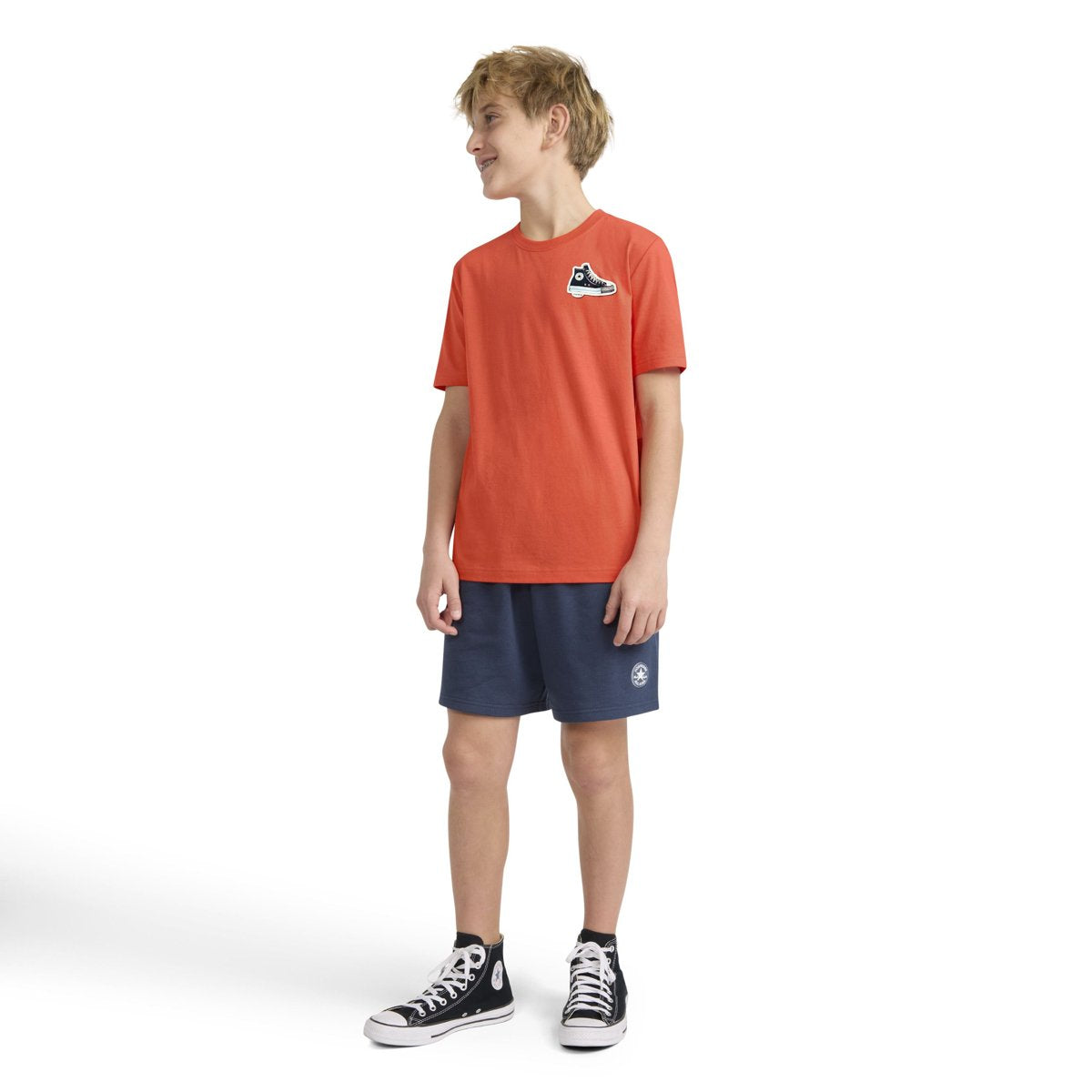 Converse - Camiseta gráfica para niño
