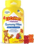L'il Critters Gummy Vites Kids Multivitamin | 190 Gummies | with Vitamins A, B, C, D, E |