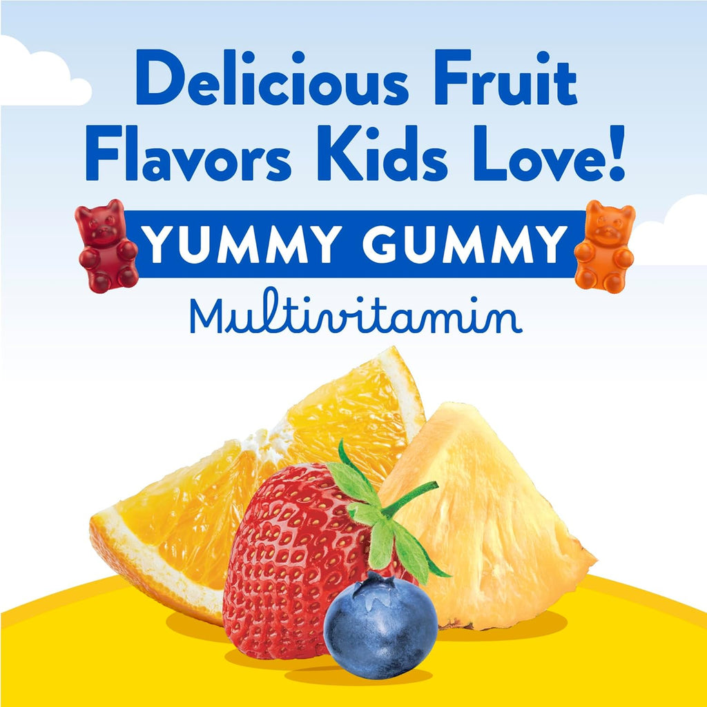 L'il Critters Gummy Vites Kids Multivitamin | 190 Gummies | with Vitamins A, B, C, D, E |