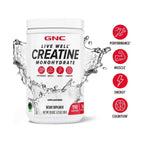 GNC Live Well Creatine Monohydrate, 1.2 lbs