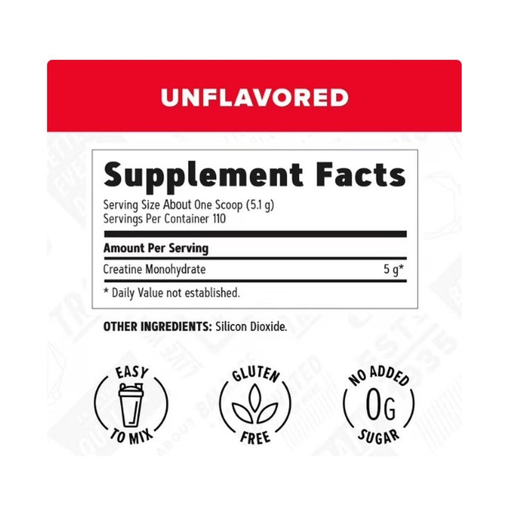GNC Live Well Creatine Monohydrate, 1.2 lbs