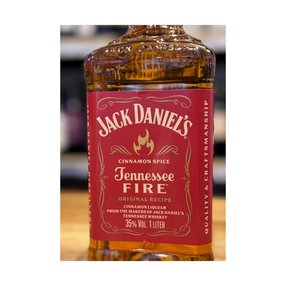 Jack Daniel’s Tennessee Fire Whiskey, Cinnamon Spice, 1 Litro