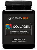 Youtheory Mens Collagen Avanzado, 1 y 3, unidades | 5,000 mg de colágeno