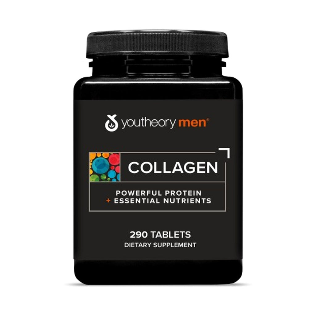 Youtheory Mens Collagen Avanzado, 1 y 3, unidades | 5,000 mg de colágeno