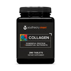 Youtheory Mens Collagen Avanzado, 1 y 3, unidades | 5,000 mg de colágeno