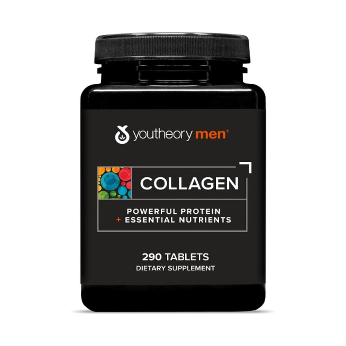 Youtheory Mens Collagen Avanzado, 1 y 3, unidades | 5,000 mg de colágeno