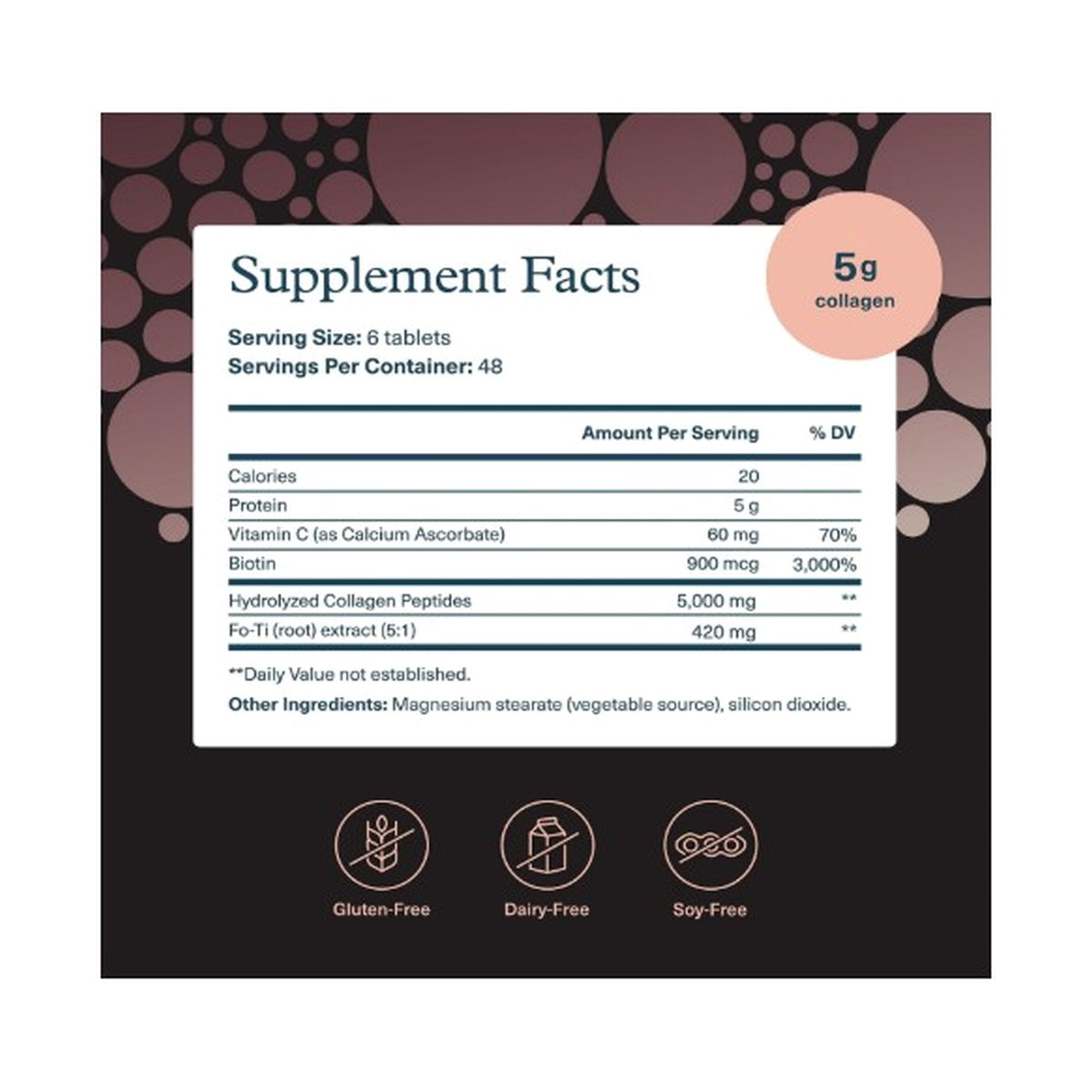 Youtheory Mens Collagen Avanzado, 1 y 3, unidades | 5,000 mg de colágeno