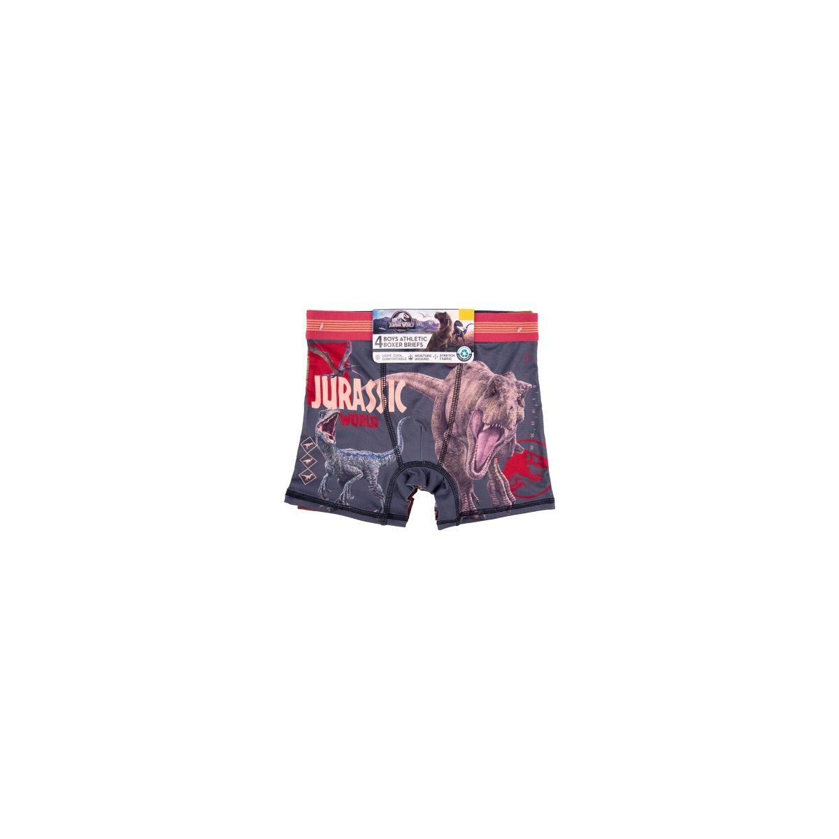 Pack de 4 bóxeres deportivos con personajes para niño
