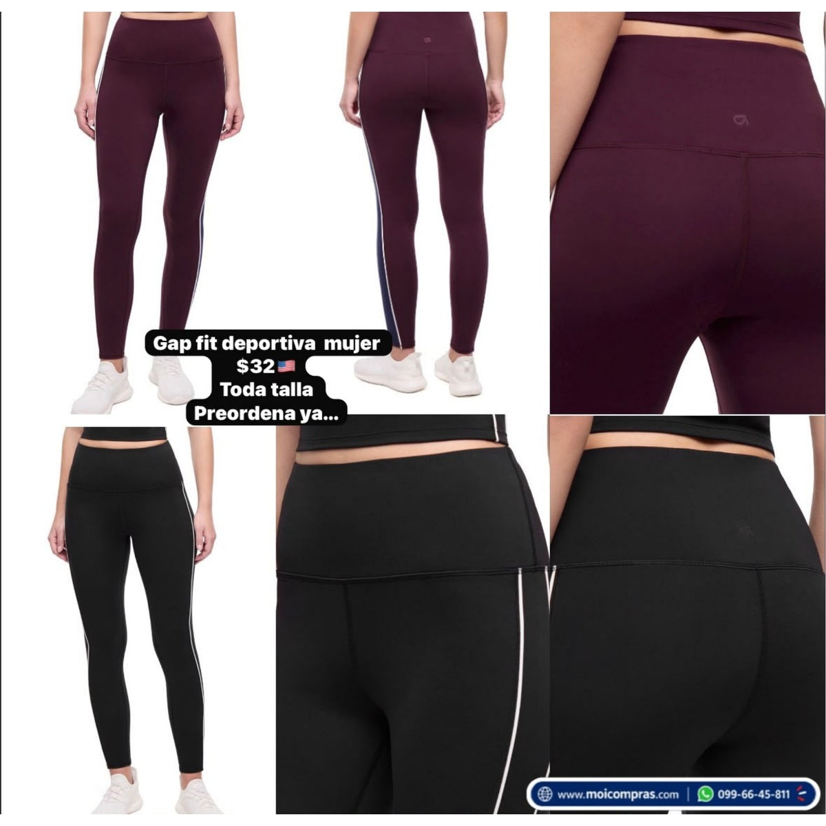 Licra deportiva GapFit para mujer