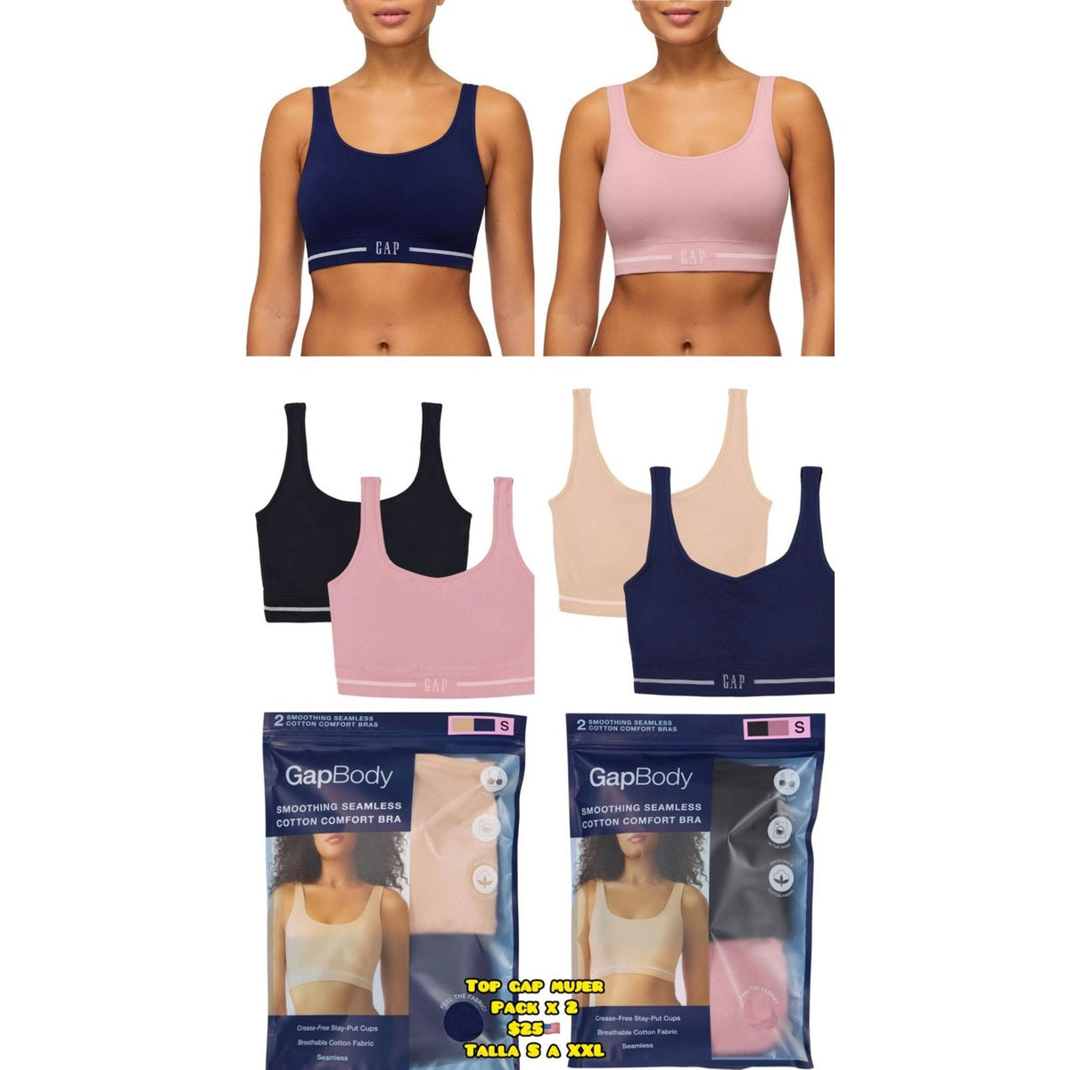 Top GapBody para mujer