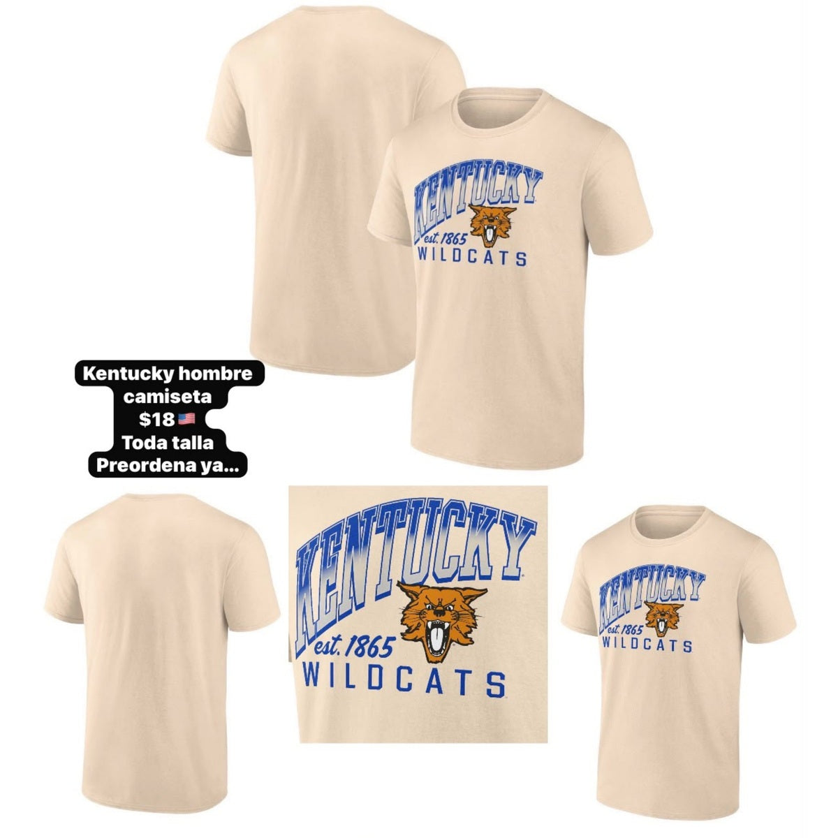Camiseta Kentucky Wildcats para hombre