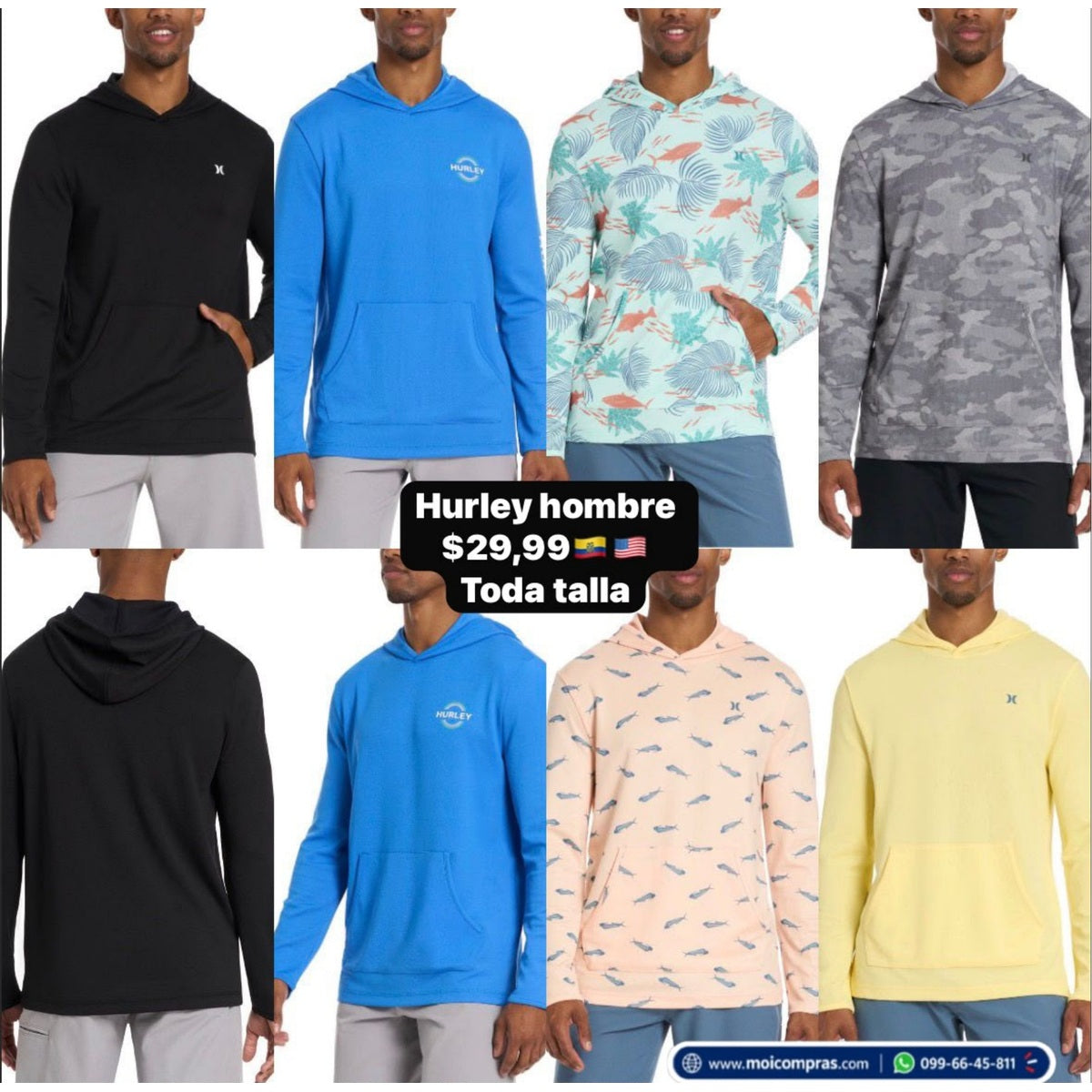 Buzo Hurley para hombre