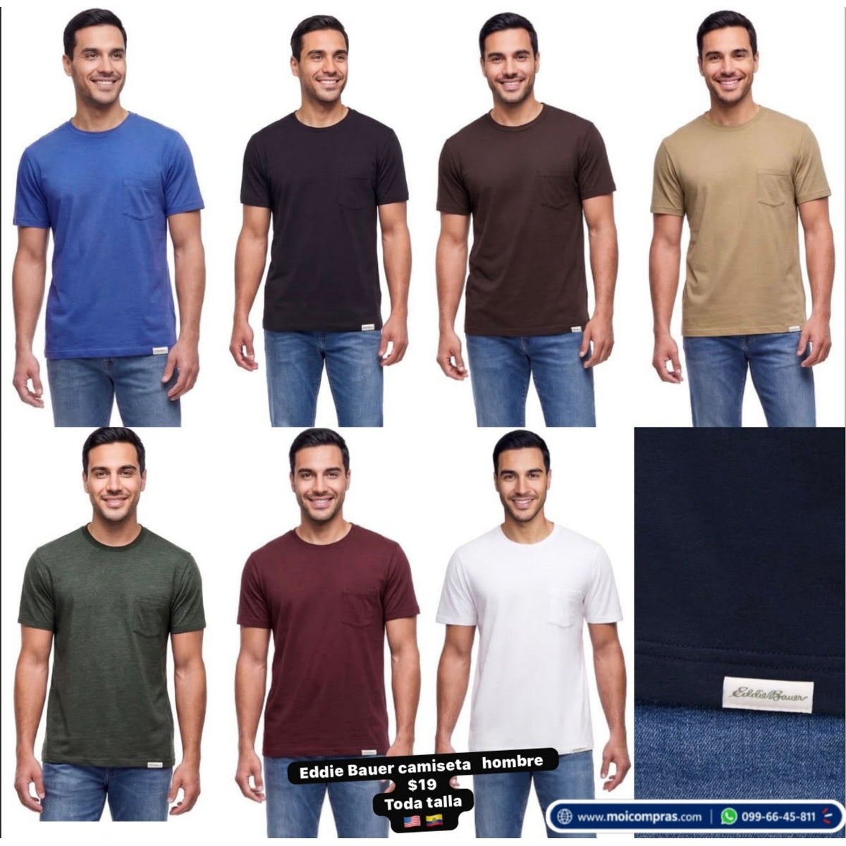 Camiseta Eddie Bauer para hombre
