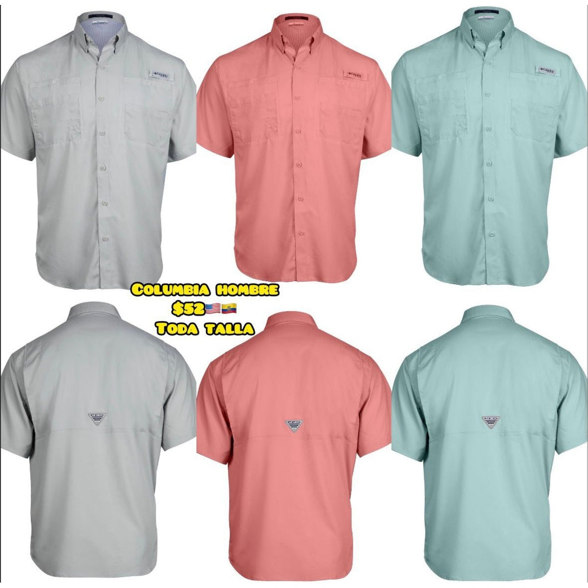 Camisa Columbia para hombre
