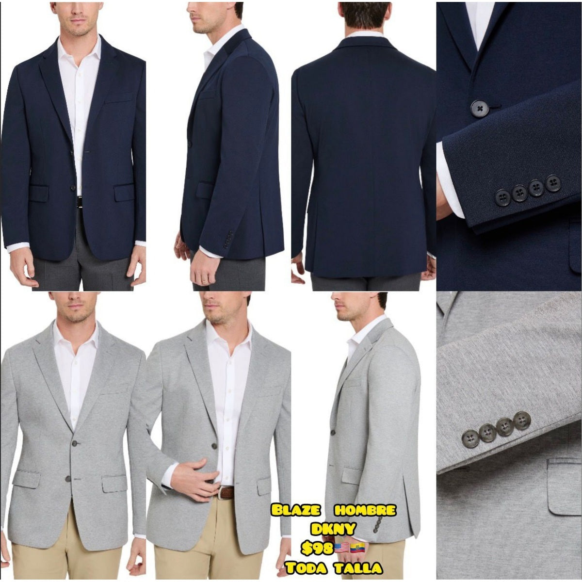 Blazer DKNY para hombre