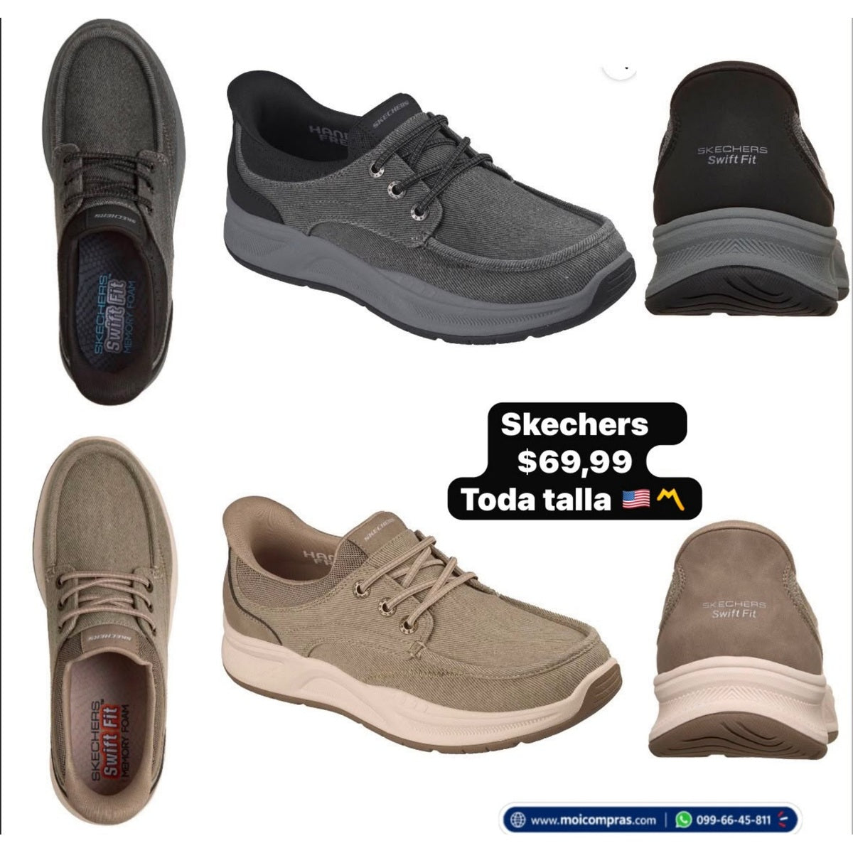 Zapatos Skechers para hombre