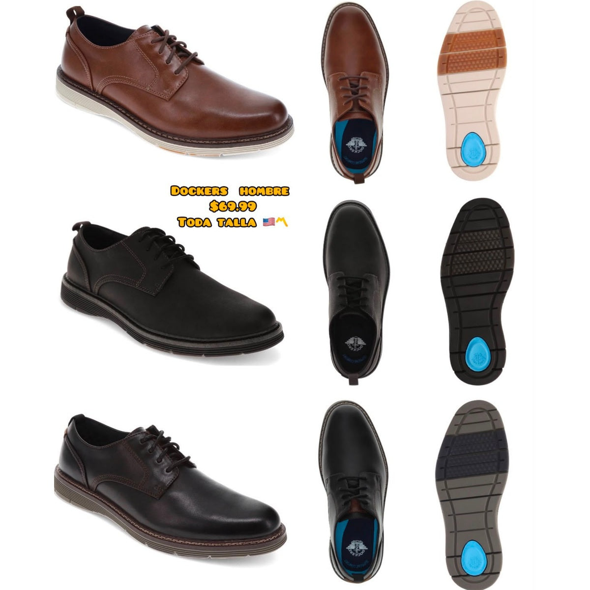 Zapatos Dockers para hombre