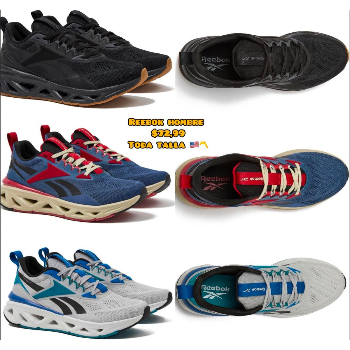 Zapatillas Reebok para hombre