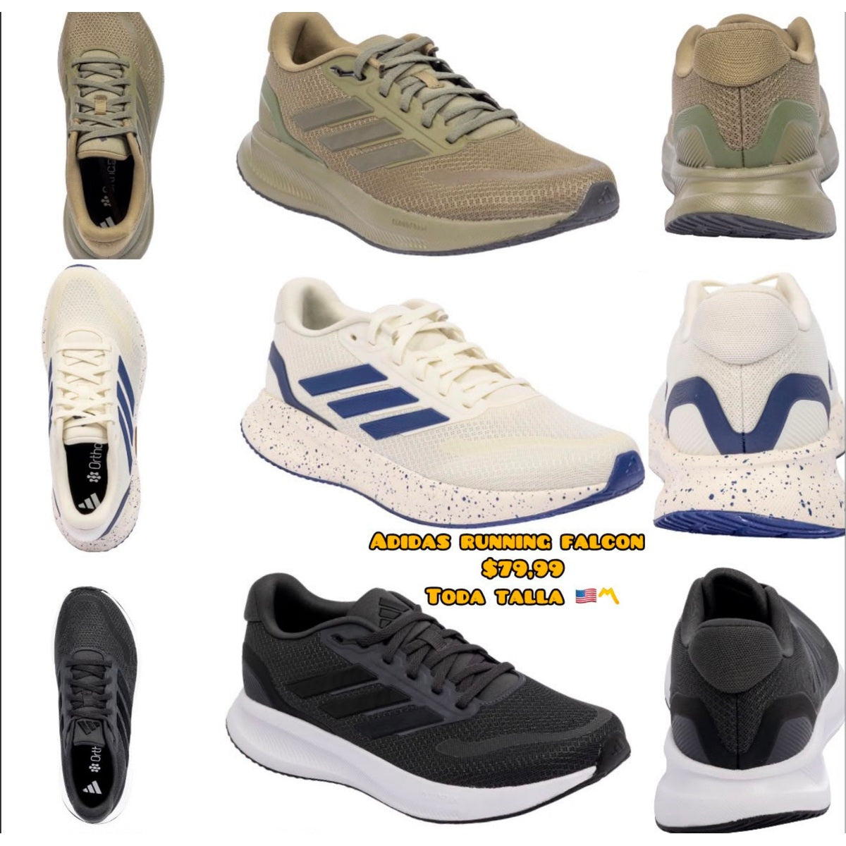 Zapatillas Adidas Running Falcon para hombre
