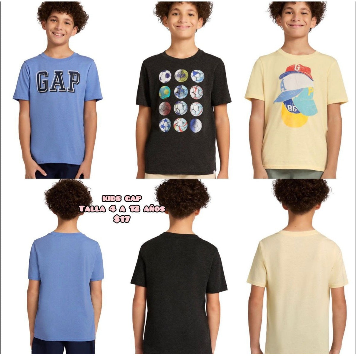 Camisetas Gap para niño