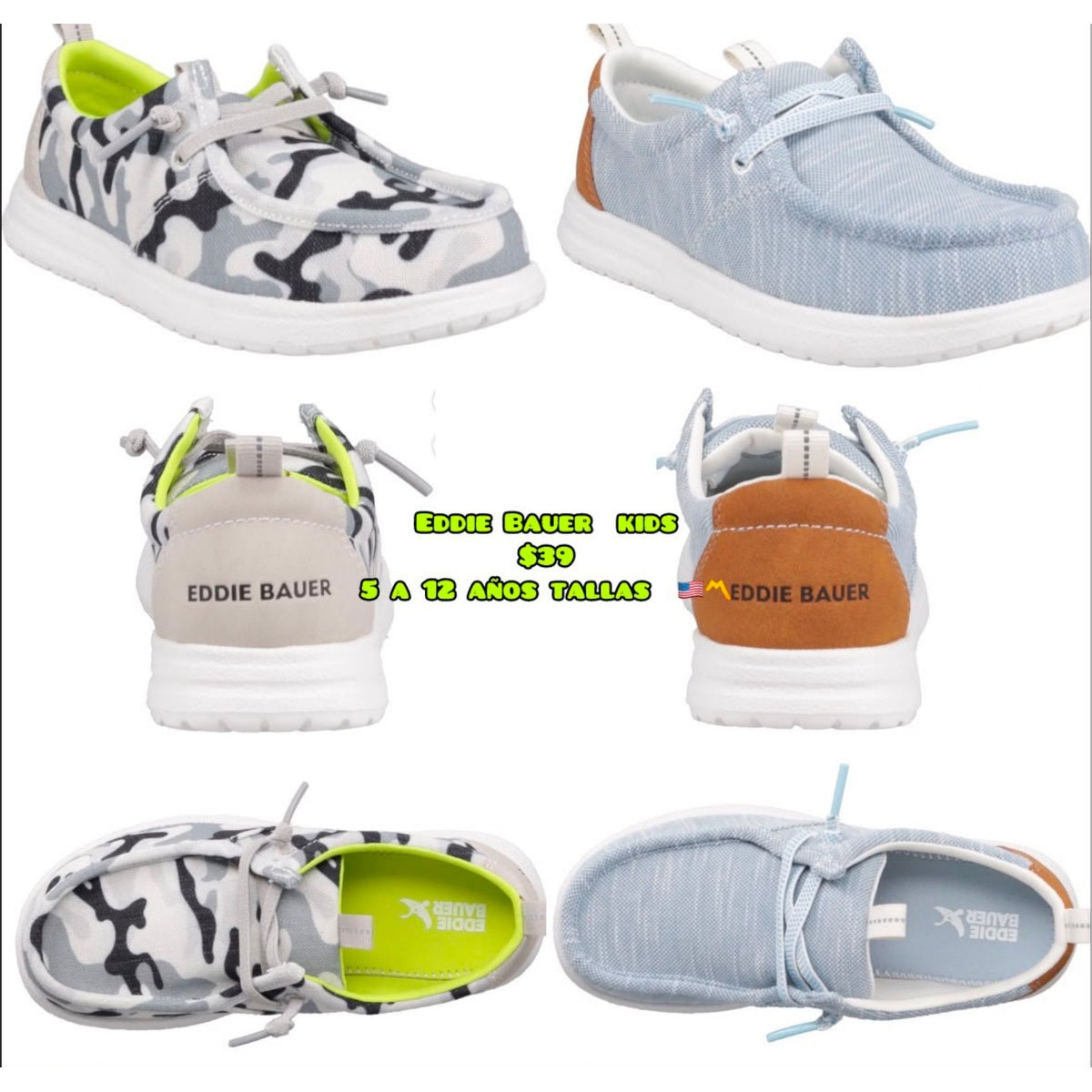 Zapatos Eddie Bauer para niños