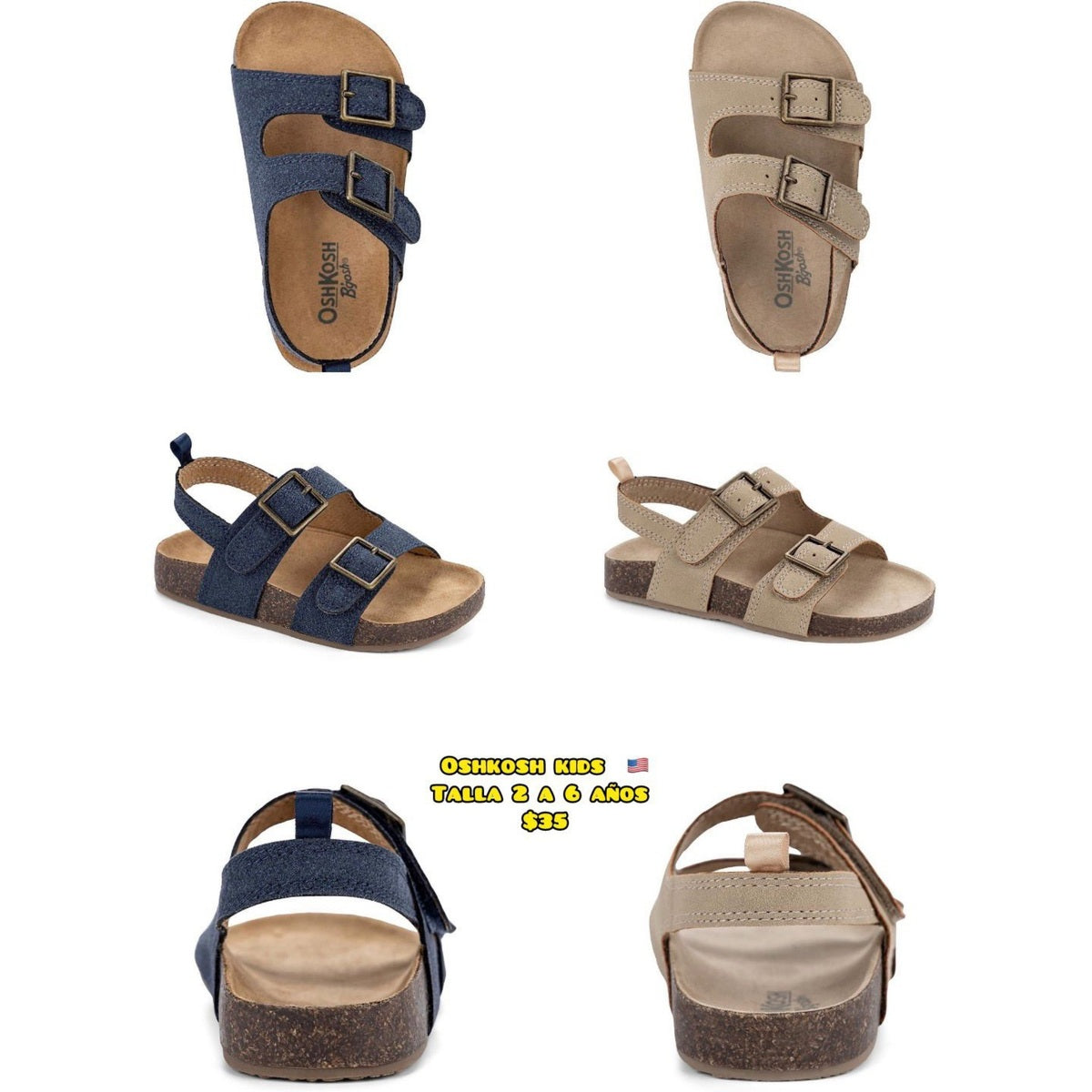 Sandalias OshKosh para niño