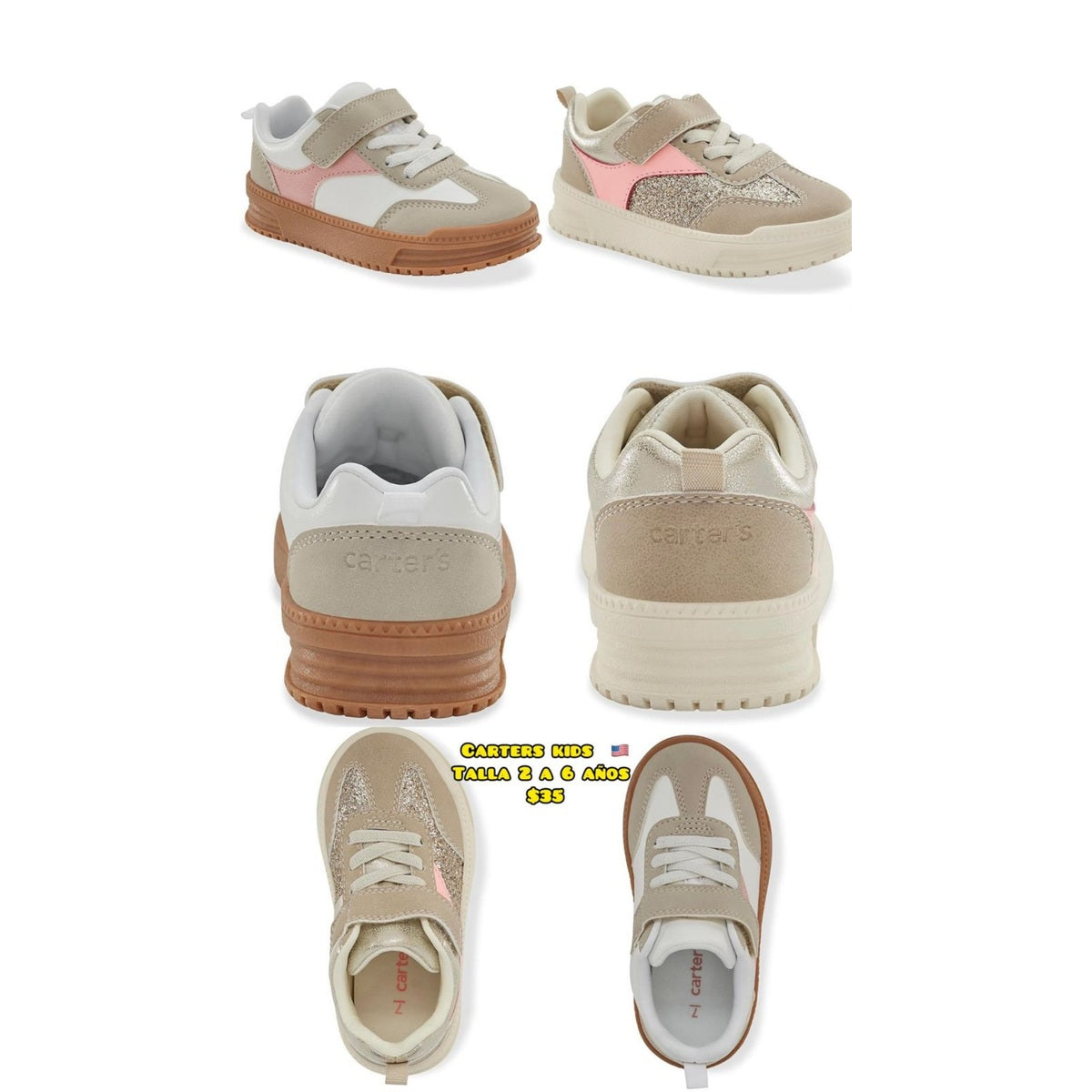 Zapatillas Carter’s para niña
