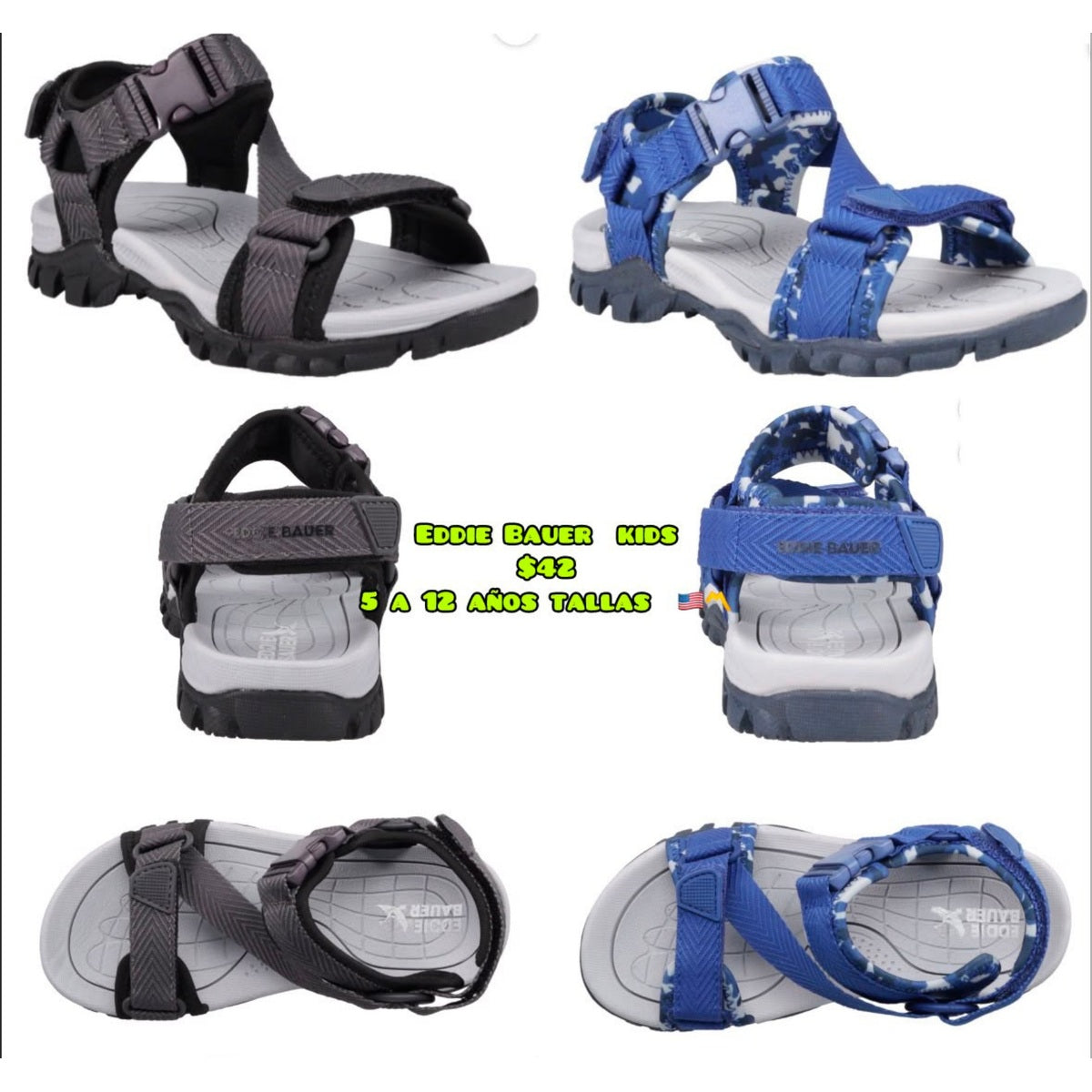 Sandalias Eddie Bauer para niño