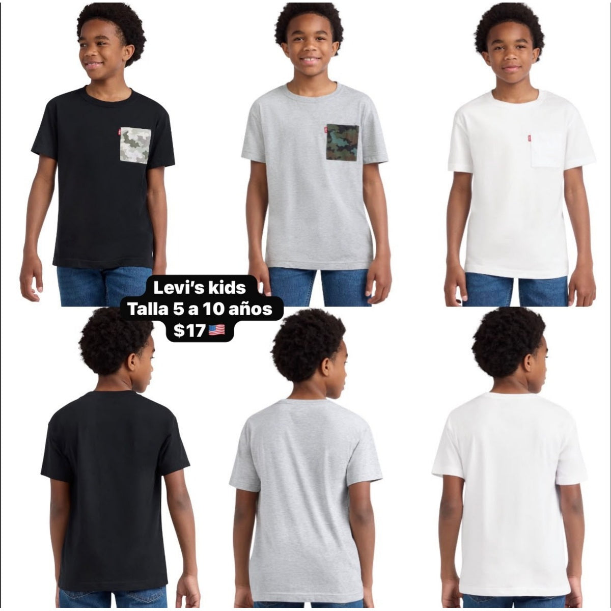 Camisetas Levi’s para niño