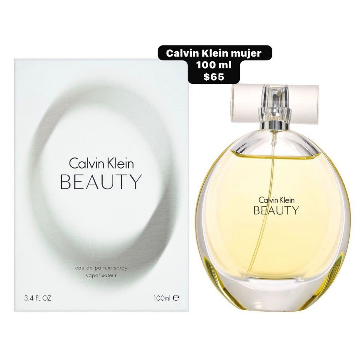 Perfume Beauty Calvin Klein 100 ml para mujer