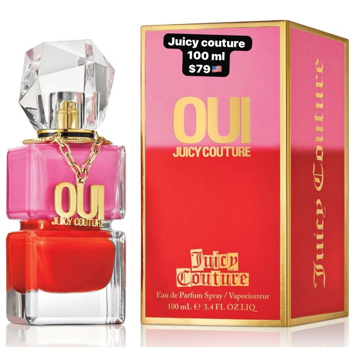 Perfume Oui Juicy Couture 100 ml para mujer
