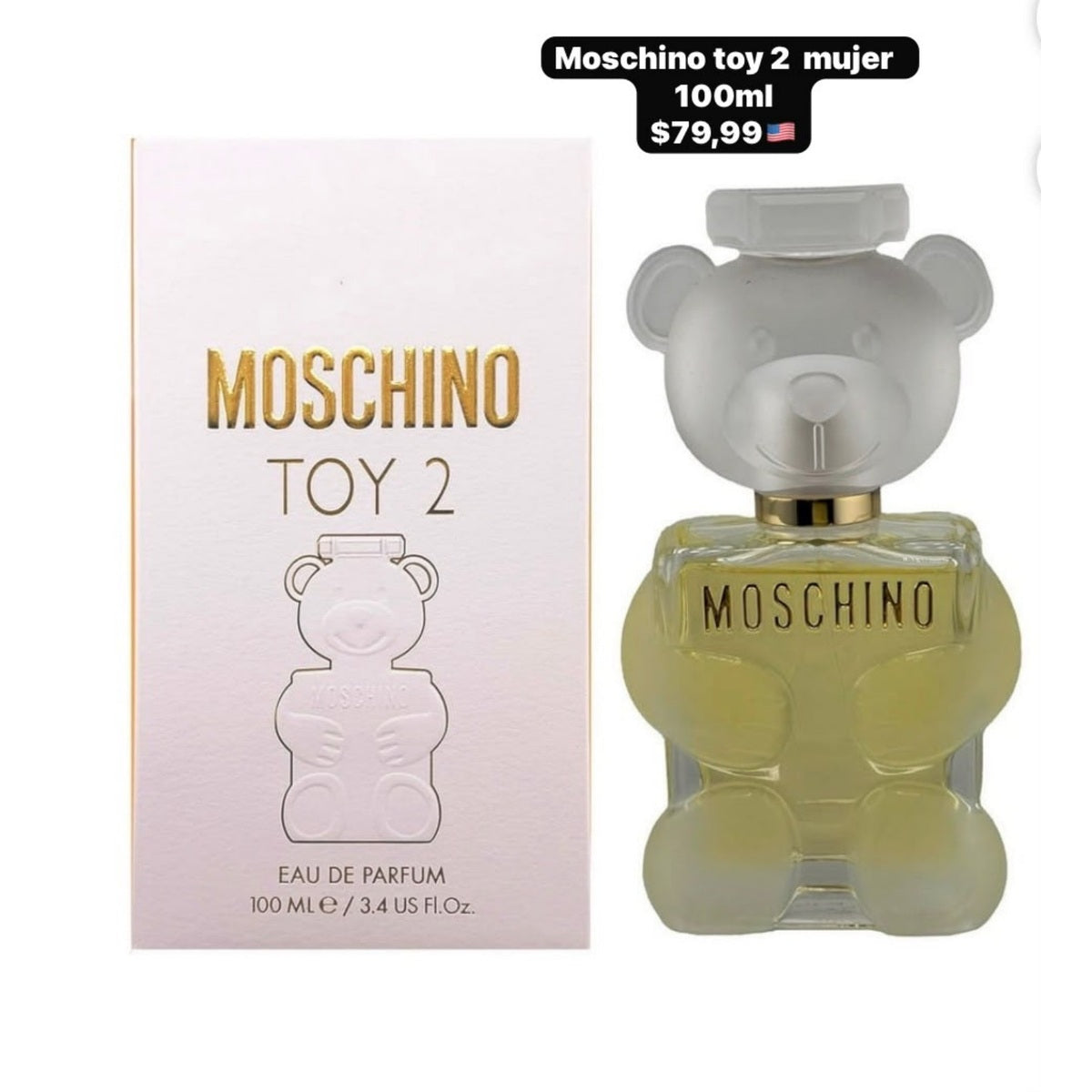 Perfume Moschino Toy 2 100 ml para mujer