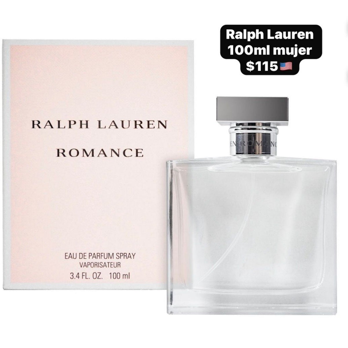 Perfume Romance Ralph Lauren 100 ml para mujer