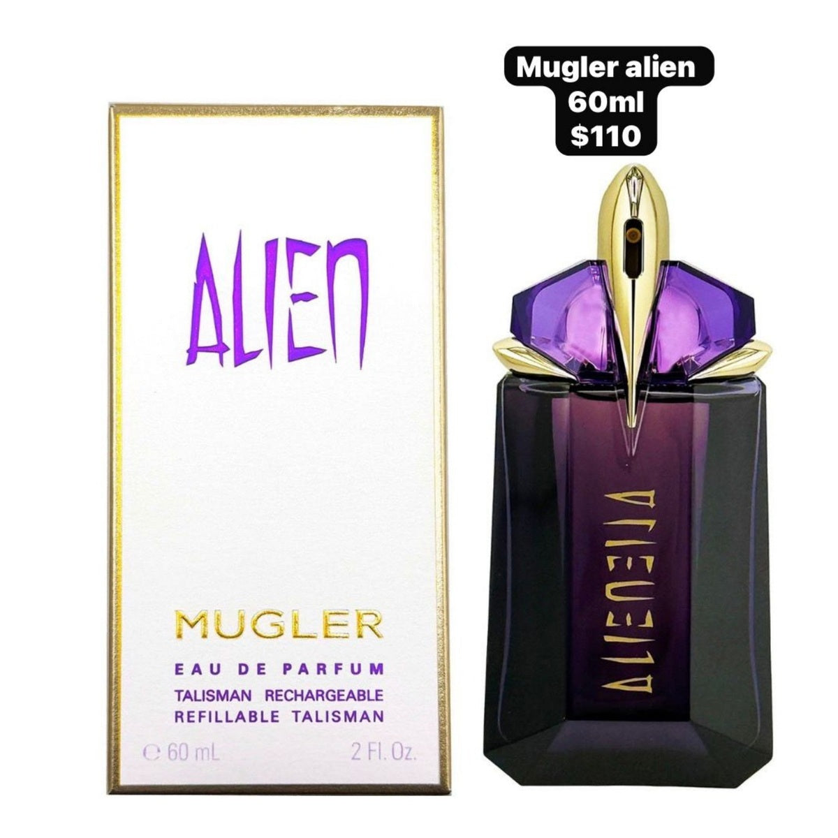 Perfume Alien Mugler 60 ml para mujer