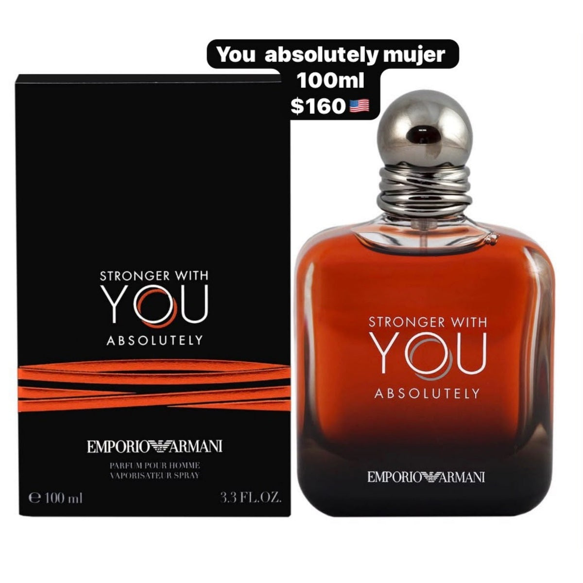 Perfume Stronger With You Absolutely 100 ml para mujer