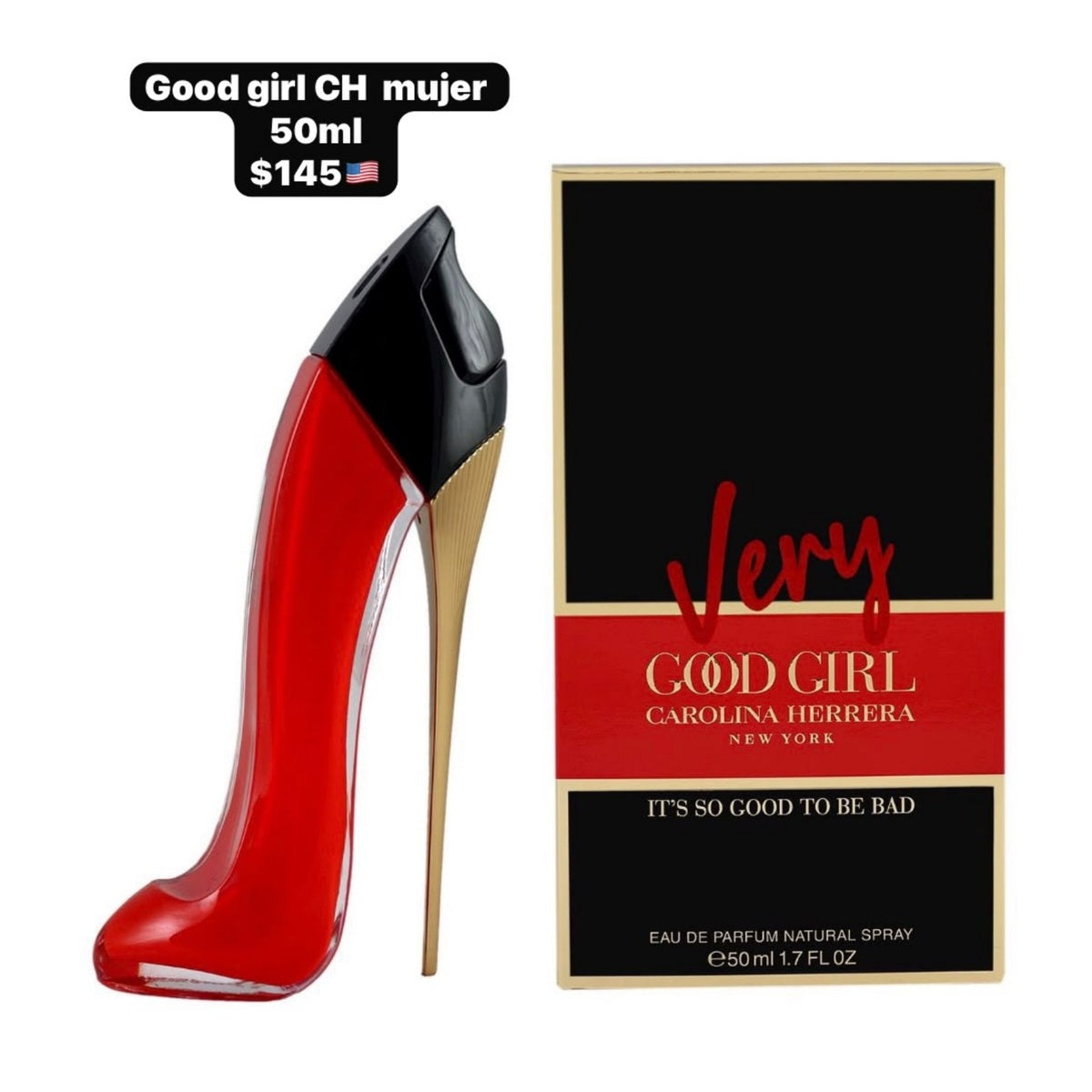 Perfume Very Good Girl Carolina Herrera 50 ml