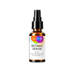 GLEOW Suero de Retinol para el Rostro con Ácido Hialurónico, el Retinol para el Rostro es Adecuado para Todo Tipo de Piel, Suero Hidratante para Mujeres y Hombres Rellena para una Apariencia Juvenil.