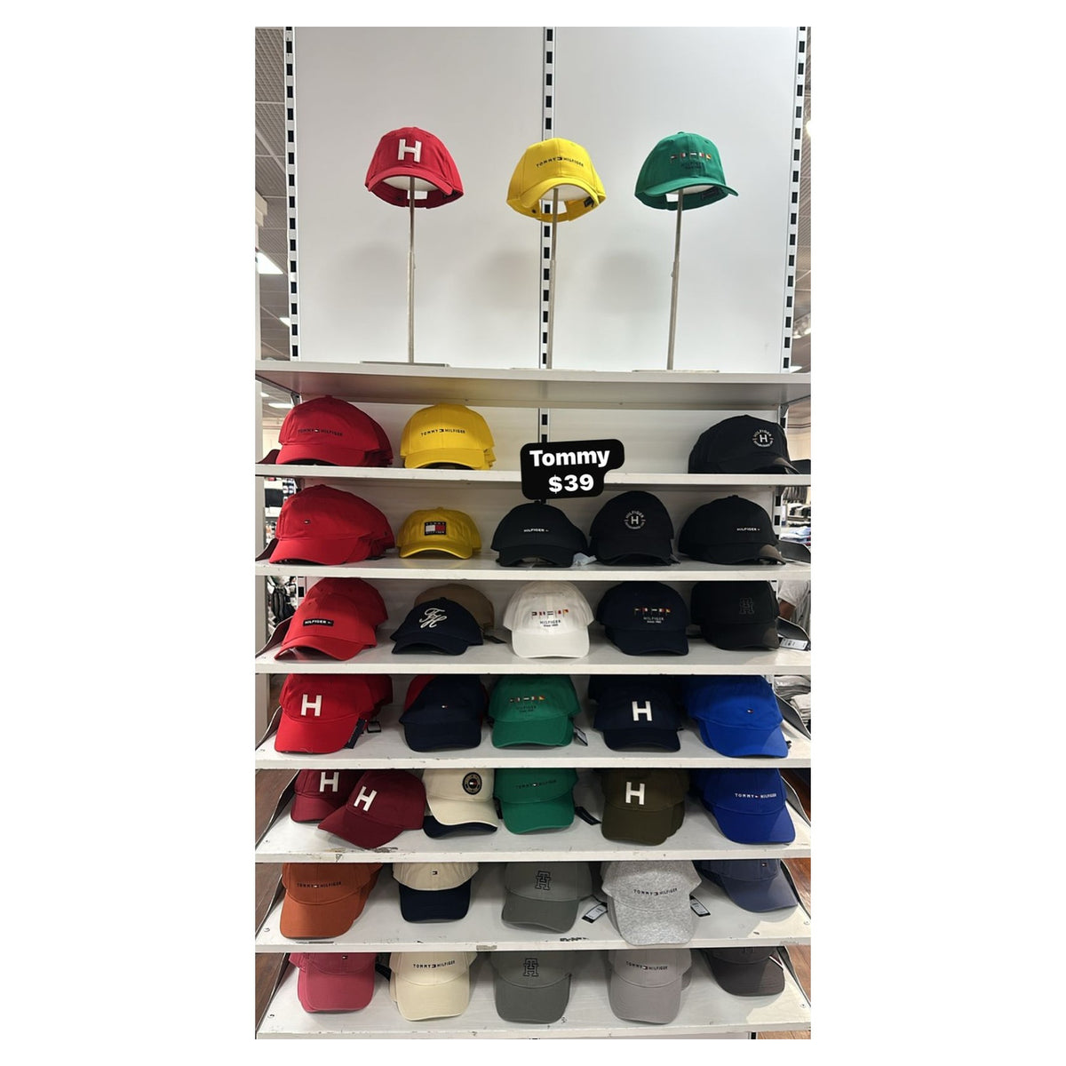 Gorras Tommy Hilfiger - colección colores