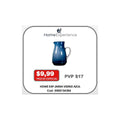 HOME EXP JARRA VIDRIO AZUL