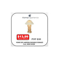 HOME EXP LAMPARA RADIANCE DORADO