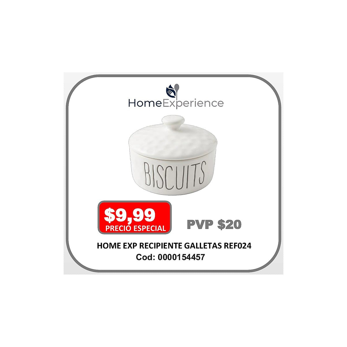 HOME EXP RECIPIENTE GALLETAS REF024
