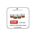 HOME EXP SET VASOS WHISKEY ELEGANCE