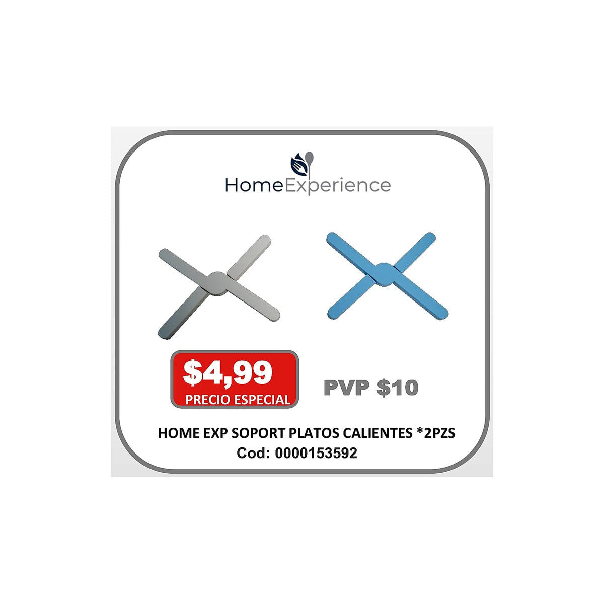 HOME EXP SOPORT PLATOS CALIENTES *2PZS