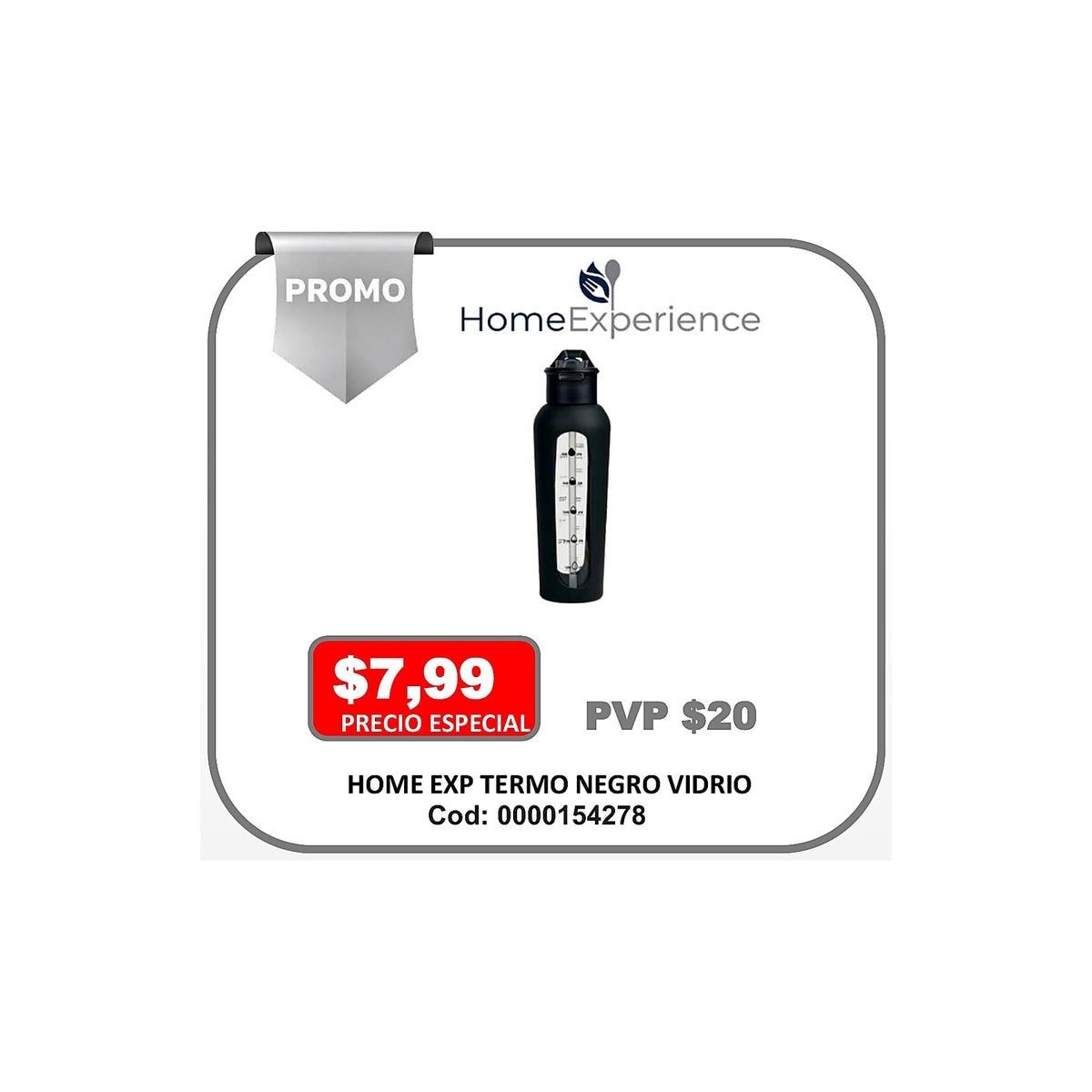 HOME EXP TERMO NEGRO VIDRIO