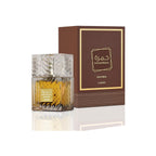 Lattafa Khamrah Qahwa - Vainilla, Cálido Especiado, Canela, Dulce - Perfume de Larga Duración 3.40 Onzas / 100 ml