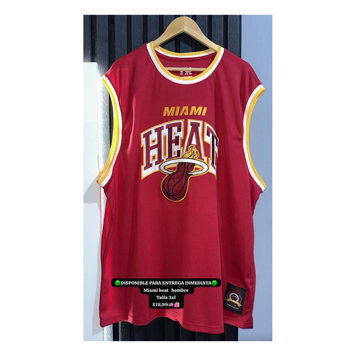 Miami heat camiseta XXL