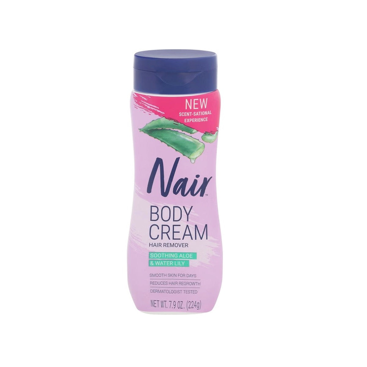 Nair Crema depiladora para brazos, piernas, axilas y zona del bikini, 7.9 onzas