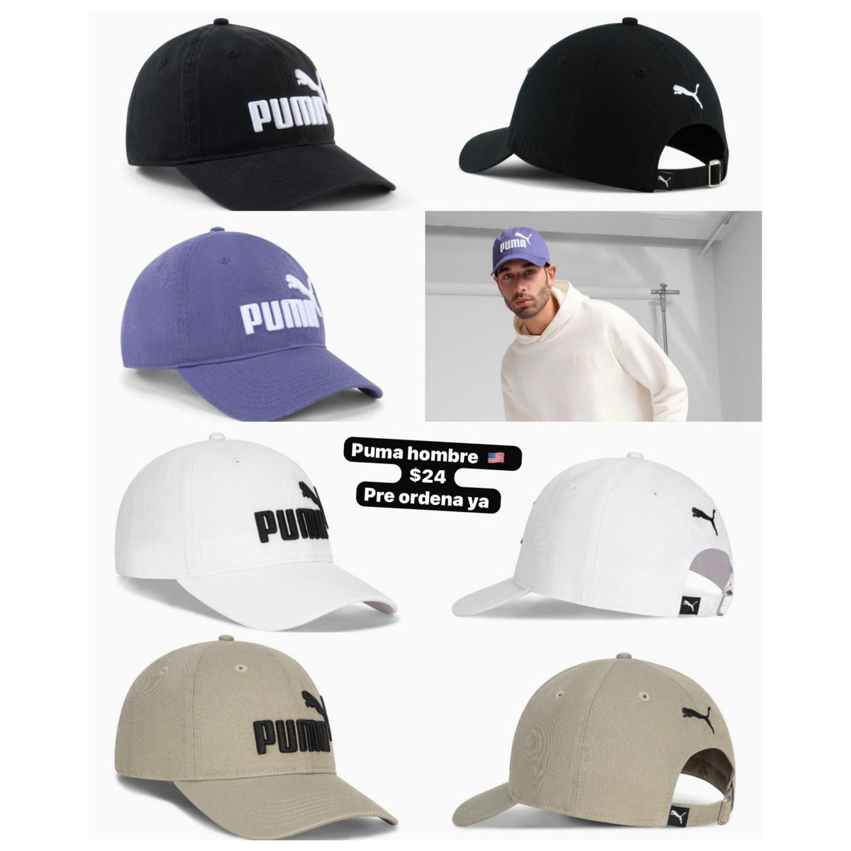 Gorra Puma para hombre - Modelo 003