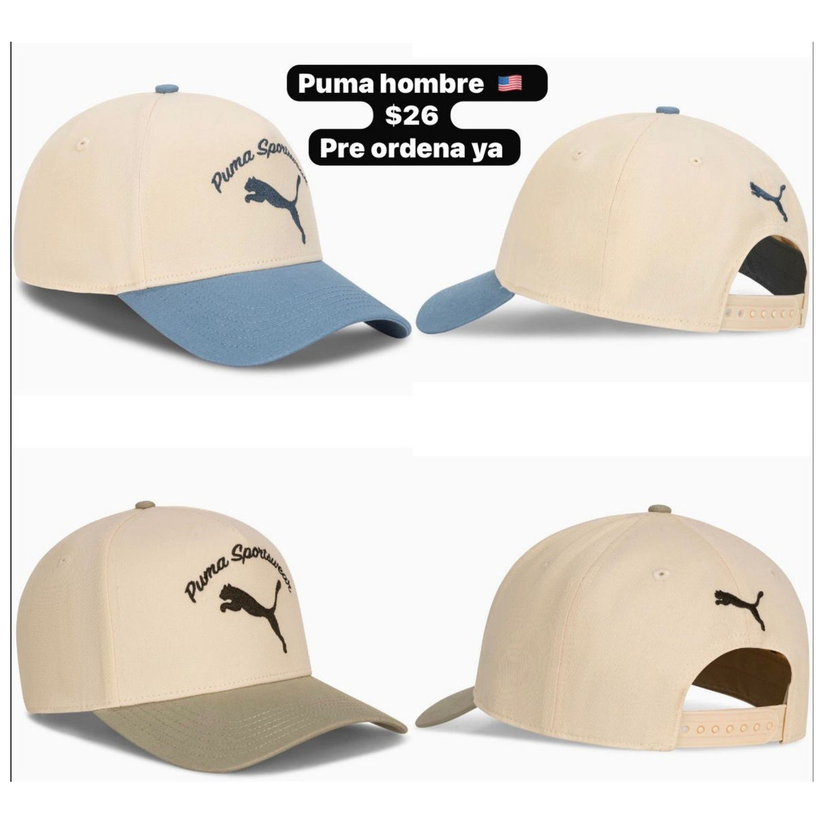 Gorra Puma para hombre - Modelo 009