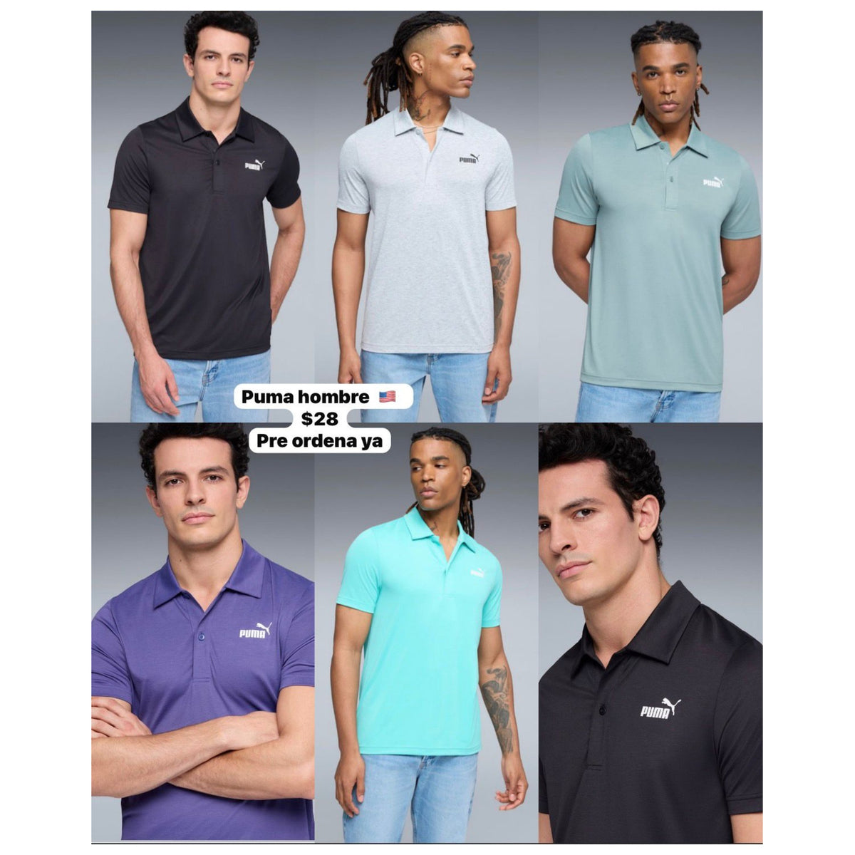 Polo Puma para hombre - Modelo 022